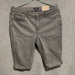 NYDJ Charcoal Jean Shorts
